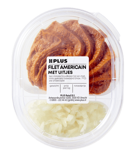 Filet americain met ui