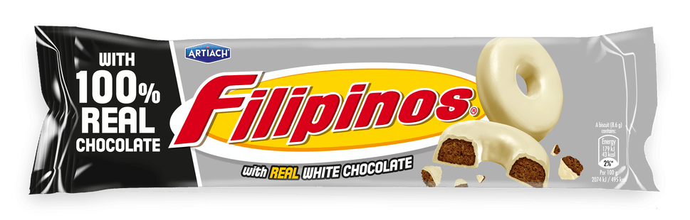 Filipinos real white chocolate