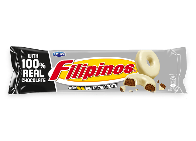 Filipinos real white chocolate