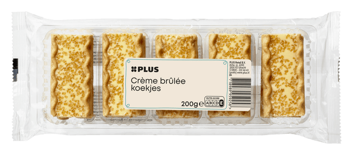 Crème Brulée koekjes