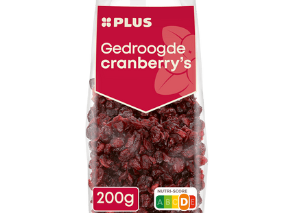 Gedroogde cranberries