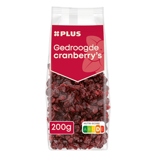 Gedroogde cranberries