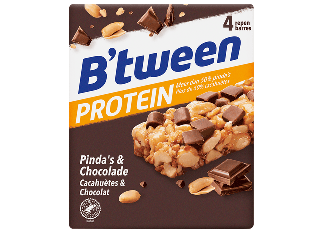 B'tween Proteinreep Pinda Chocolade