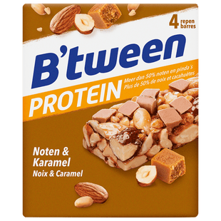 B'tween Proteinreep Noten Karamel