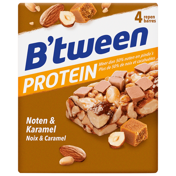 B'tween Protein Bar Nuts Caramel