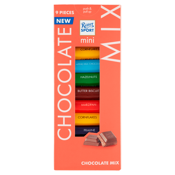 Ritter Sport Mini Chocolate Mix, Colorful