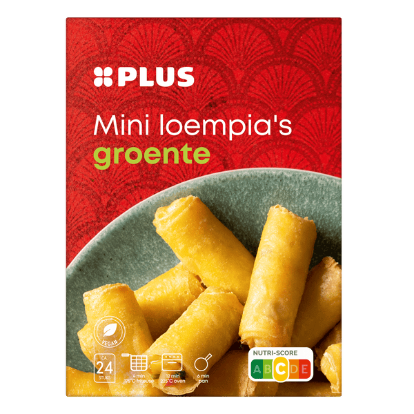 Mini vegetable spring rolls 24PCS