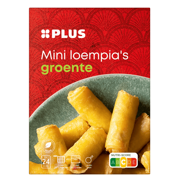 Mini vegetable spring rolls 24PCS