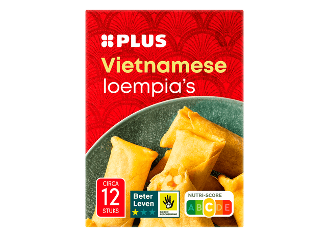 Vietnamese loempia's kip BLK 12ST