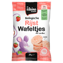 De Kleine Keuken Bio Rijstwafeltjes met aardbei