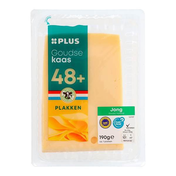 Gouda junger Käse 48+ Scheiben