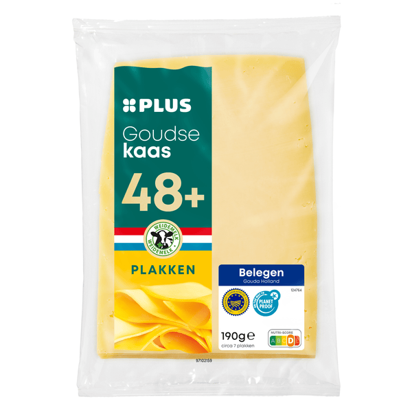 Goudse belegen 48+ plakken