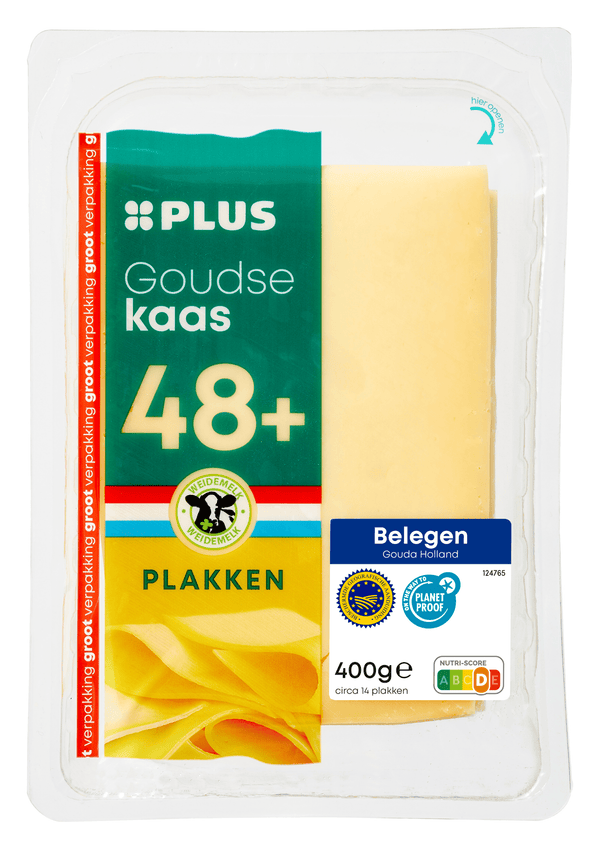 Gouda semi-mature 48+ slices