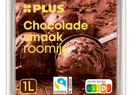 Roomijs chocolade