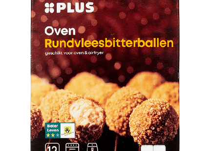 Oven rundvleesbitterballen 12 stuks