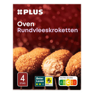 Oven rundvleeskroketten 4 stuks