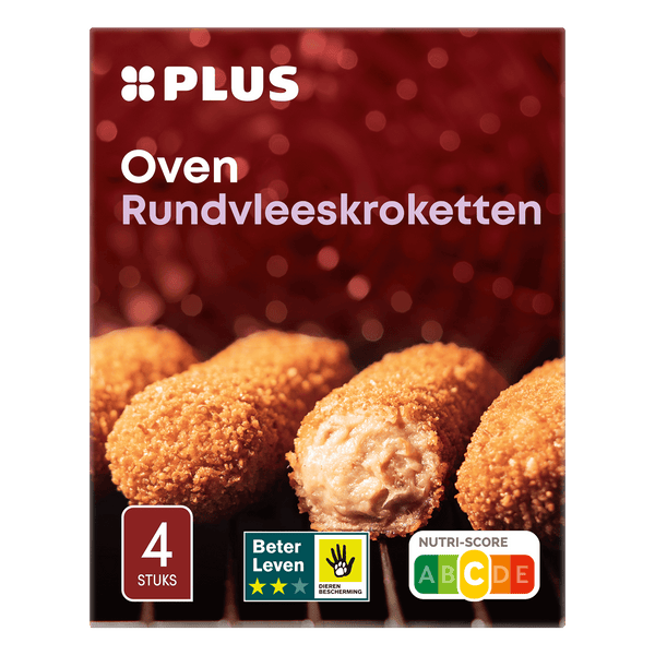 Oven beef croquettes 4 pieces