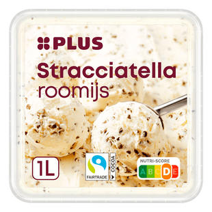 Roomijs stracciatella