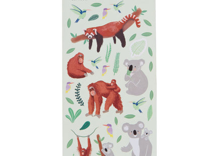 stickervel 19x10 dieren - 3 stuks  Dutchshopper