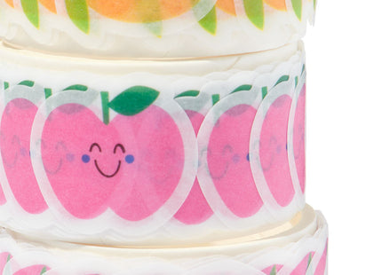 washi stickers fruit - 3 stuks  Dutchshopper