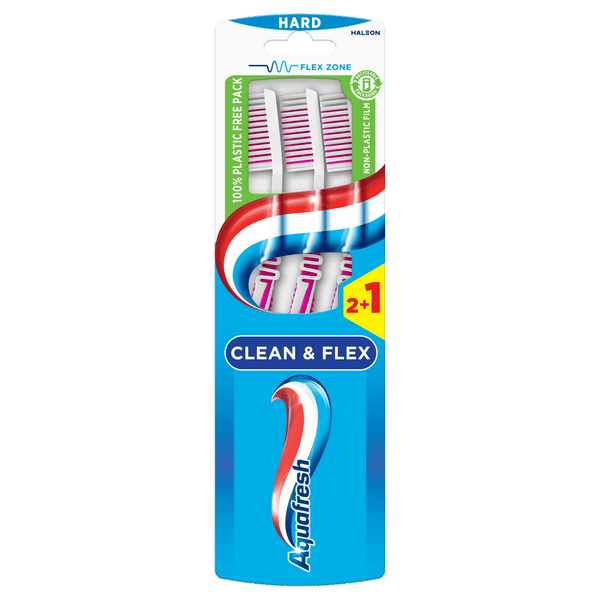 Aquafresh Clean&flex tandenborstel hard