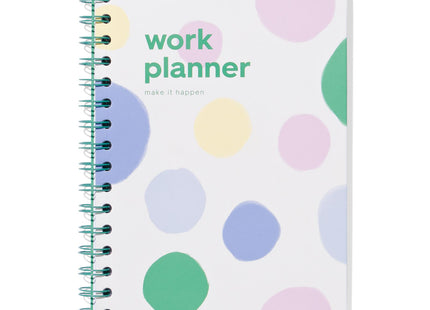 werkplanner met spiraal 21x15