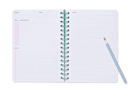 werkplanner met spiraal 21x15