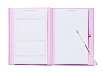 maaltijdplanner met uitgumbare pen