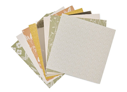 patterned paper nature 20x20 - 24 pieces