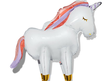 foil balloon 3D unicorn 55cm high