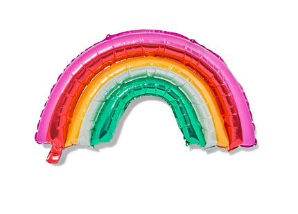 foil balloon 3D 60cm wide - rainbow