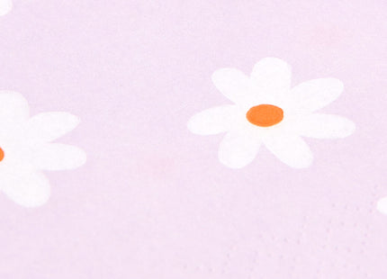 servetten 30x30 papier daisy - 20 stuks