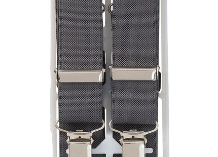 suspenders 120x2.5cm gray