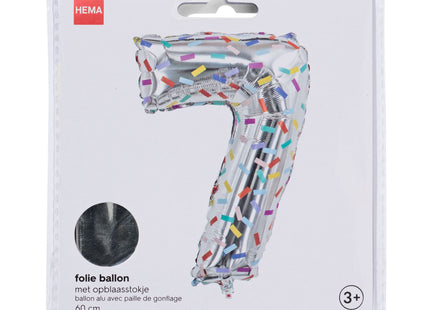 folieballon regenboog 60cm