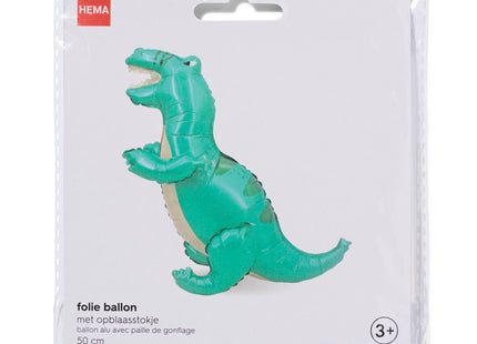 3D folieballon dino 50 cm