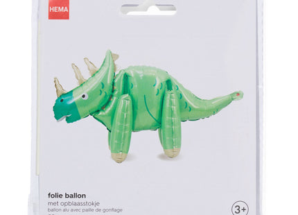 3D folieballon dino 50 cm