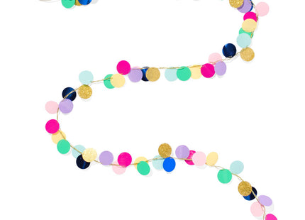 garland plastic circles 2m