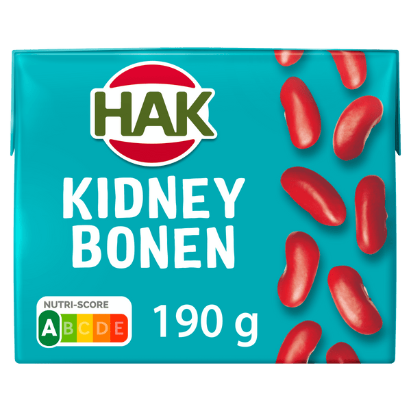 Hak Kidneybonen in pak
