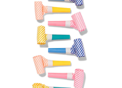 roller tongues striped - 8 pieces