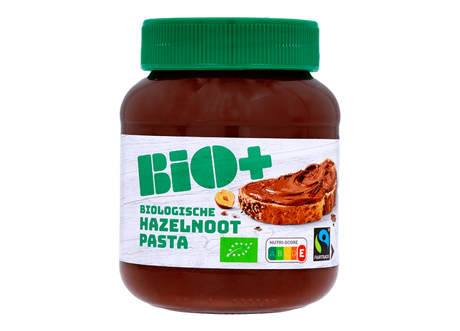 BIO+ Hazelnootpasta Fairtrade