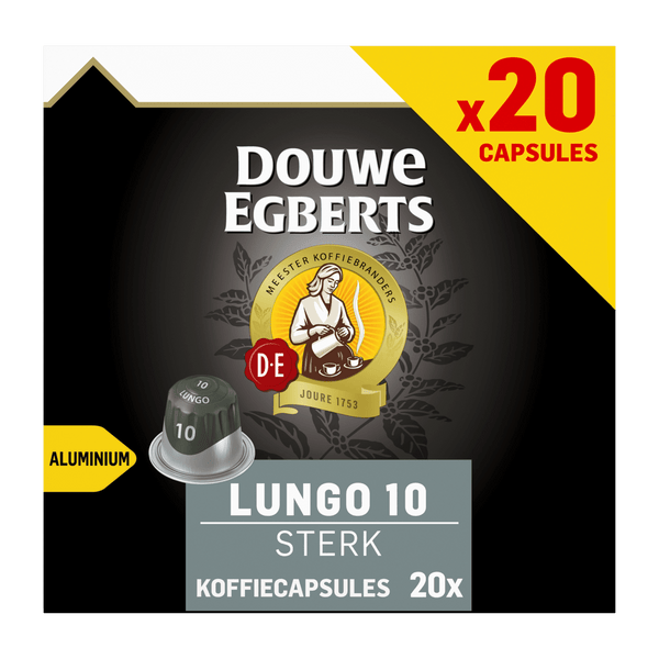 Douwe Egberts Capsules lungo 10 sterk
