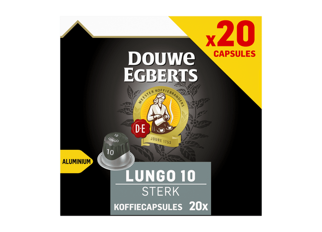 Douwe Egberts Capsules lungo 10 sterk
