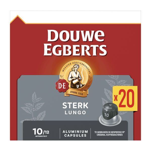 Douwe Egberts Capsules lungo 10 strong