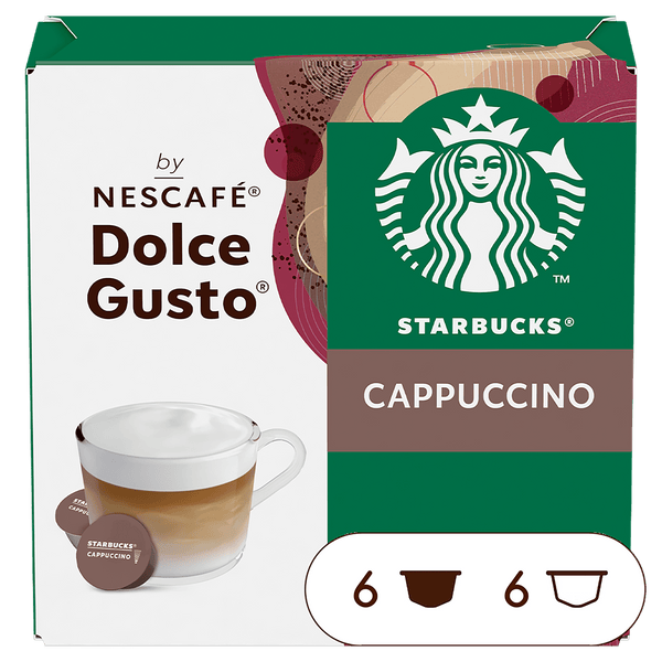 Starbucks Dolce Gusto coffee pods cappuccino