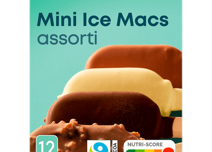 Mini icemacs assorti Fairtrade