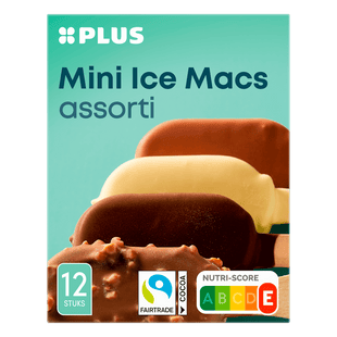 Mini-Eiswürfel sortiert, Fairtrade