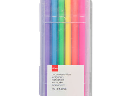 highlighting pens - 12 pcs
