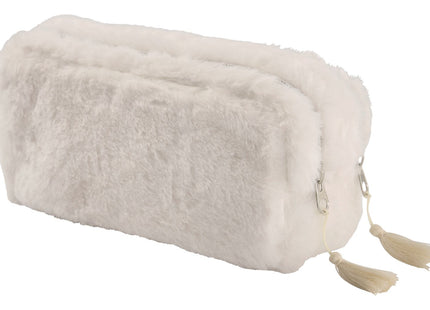 etui dubbele rits fluffy