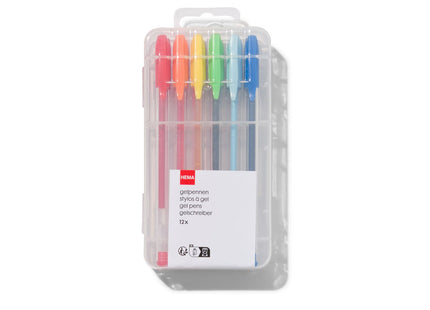 gel pens - 12 pcs