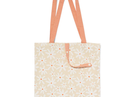 canvas tas grote bloemen  Dutchshopper